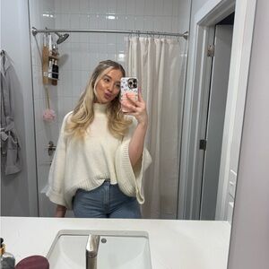 bishop + young Ivory Knit Sweater M